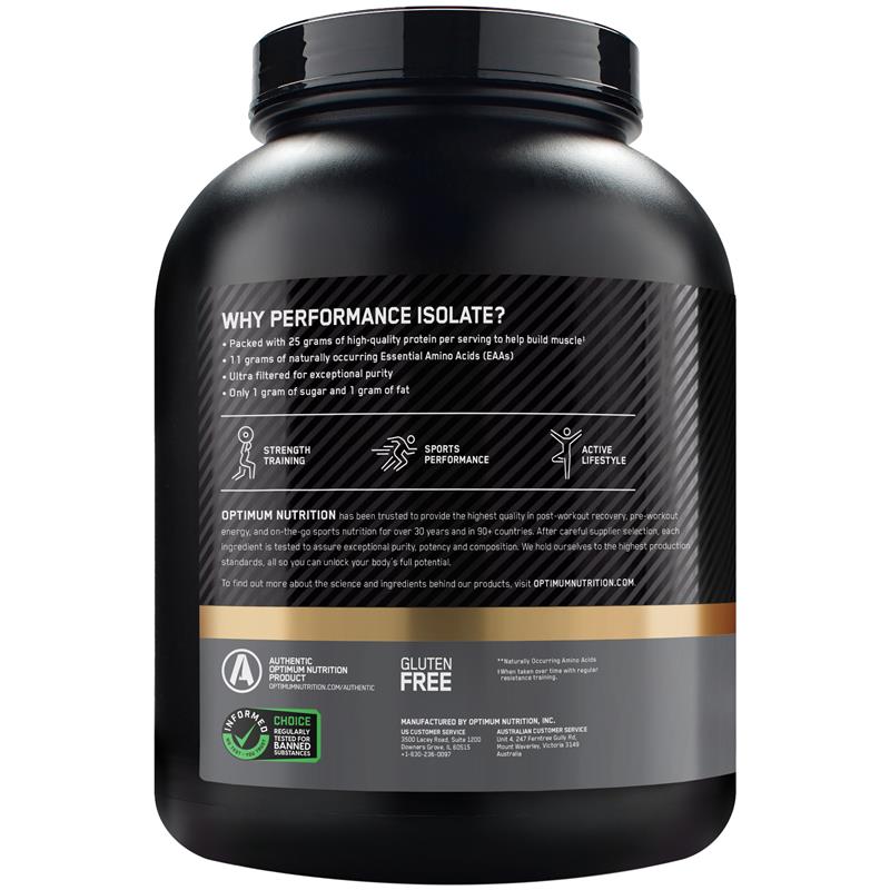 Load image into Gallery viewer, Optimum Nutrition Isolate Vanilla Softserve 2.27kg
