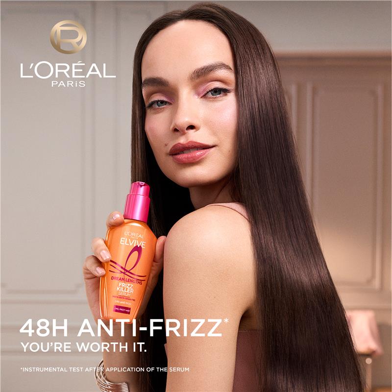 Load image into Gallery viewer, L'Oreal Paris Elvive Dream Lengths Frizz Killer Serum 100ml
