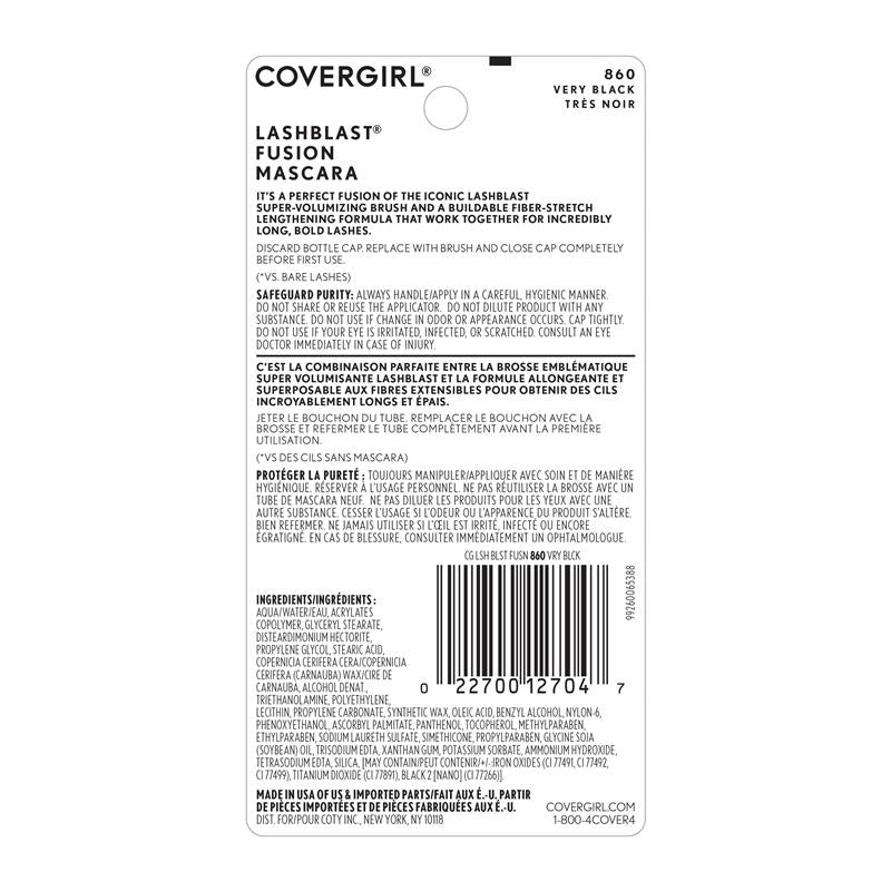 Load image into Gallery viewer, Covergirl Lashblast Fusion Mascara Very Black
