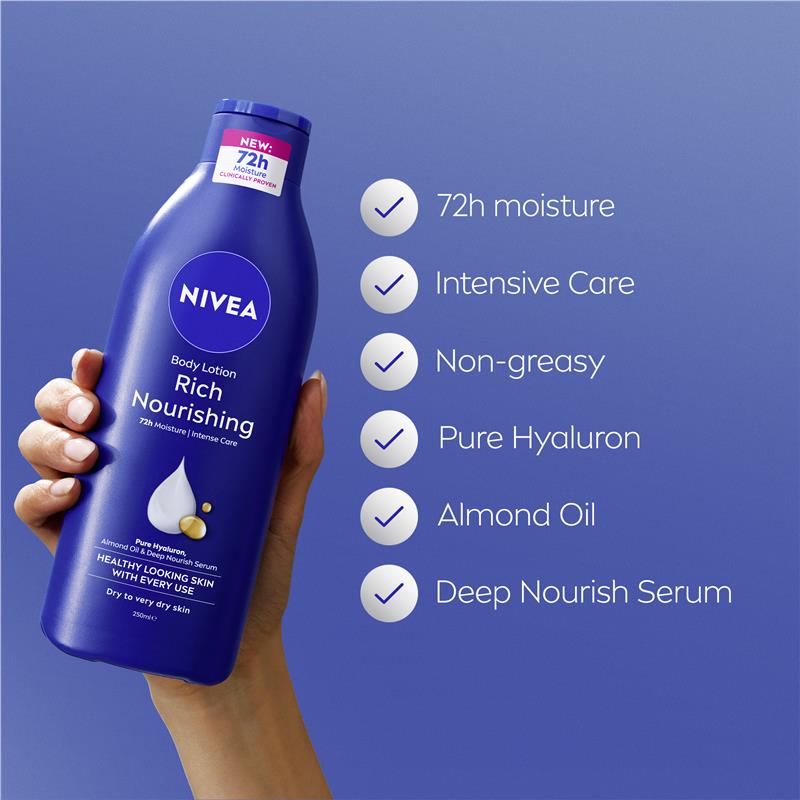 Load image into Gallery viewer, NIVEA Rich Nourishing Body Lotion 250ml
