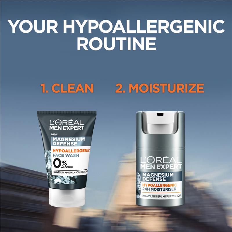Load image into Gallery viewer, L'Oreal Paris Men Expert Magnesium Defence Moisturiser 50ml
