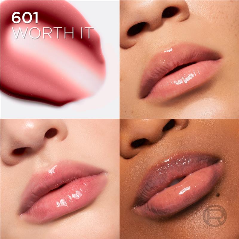 Load image into Gallery viewer, L'Oreal Paris Plump Ambition Hyaluron Lip Oil 601 Worth It
