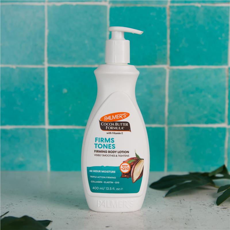 Load image into Gallery viewer, Palmers Cocoa Butter Firms + Tones Body Lotion 400ml
