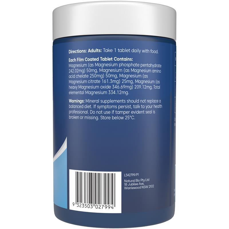 Load image into Gallery viewer, Bioglan Active Magnesium 250 Tablets Exclusive Size
