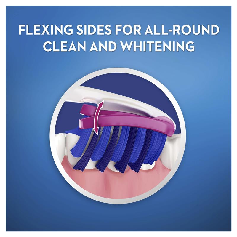 Load image into Gallery viewer, Oral B Toothbrush 3D White Pro-Flex Whitening Luxe 3 Pack

