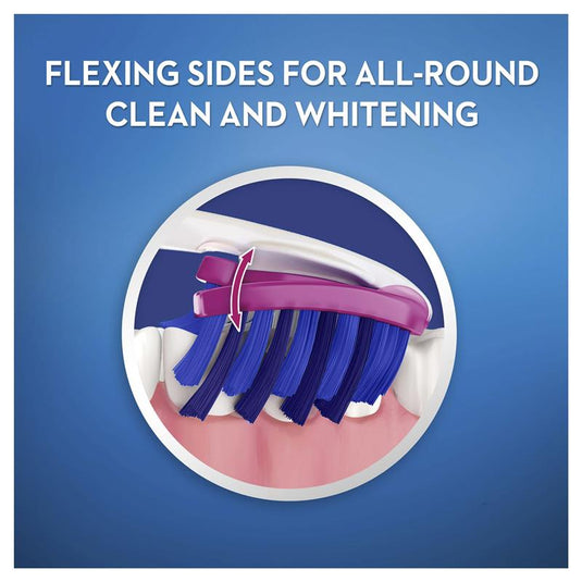 Oral B Toothbrush 3D White Pro-Flex Whitening Luxe 3 Pack