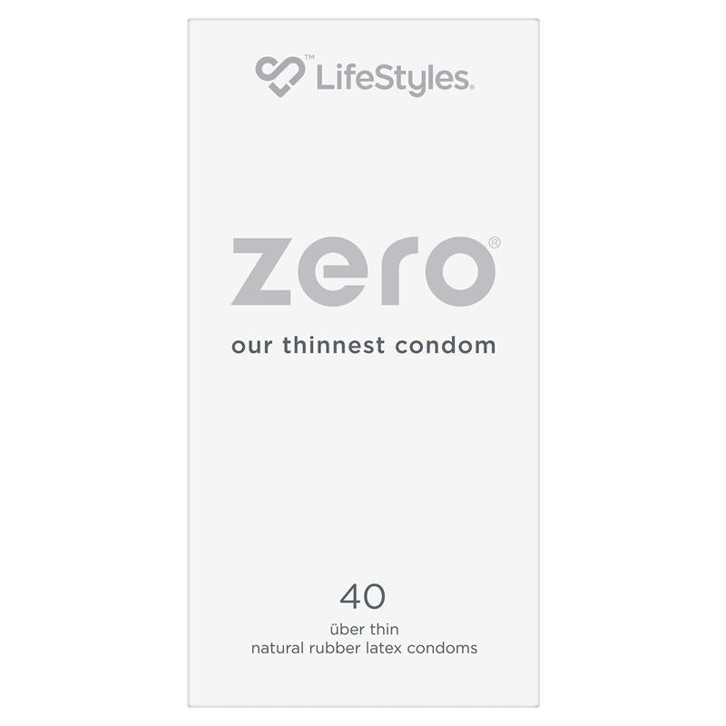 Load image into Gallery viewer, LifeStyles Zero Condoms 40 Pack
