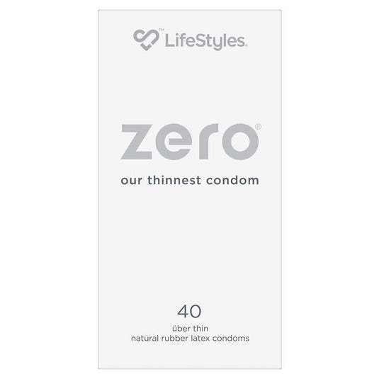 LifeStyles Zero Condoms 40 Pack