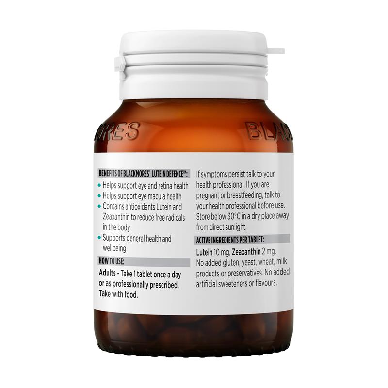 Load image into Gallery viewer, Blackmores Lutein Defence 60 Tablets
