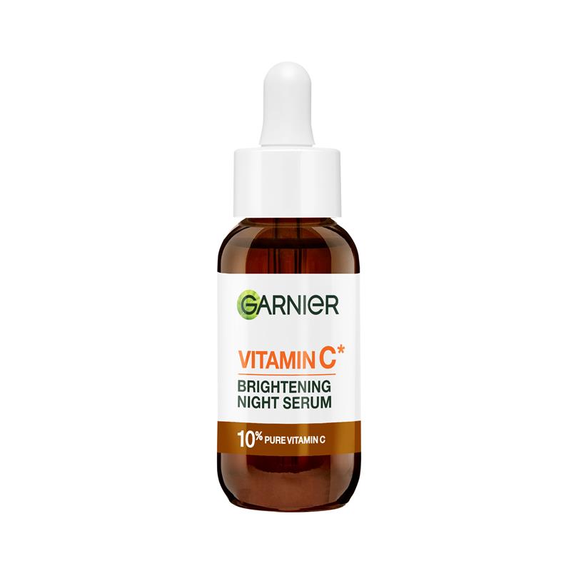 Load image into Gallery viewer, Garnier Skin Active Vitamin C Brightening Night Serum 30ml

