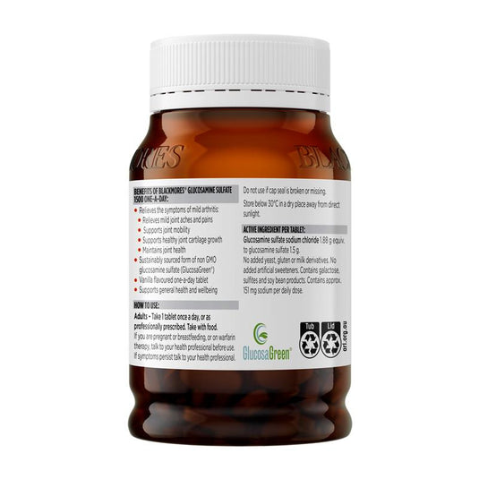 Blackmores Glucosamine Sulfate 1500mg One-A-Day 180 Tablets