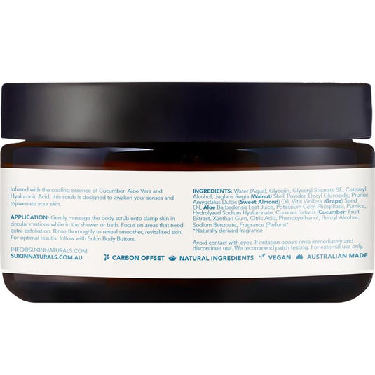 Sukin Hydrating Hyaluronic Acid Body Scrub 240g
