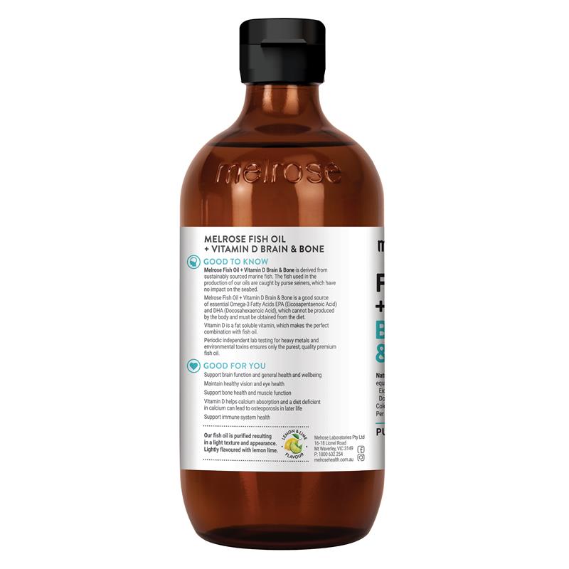 Load image into Gallery viewer, Melrose Omega Fish Oil + Vitamin D Joint &amp; Bone 500ml
