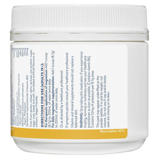 Ethical Nutrients Mega Magnesium 200g Powder Raspberry