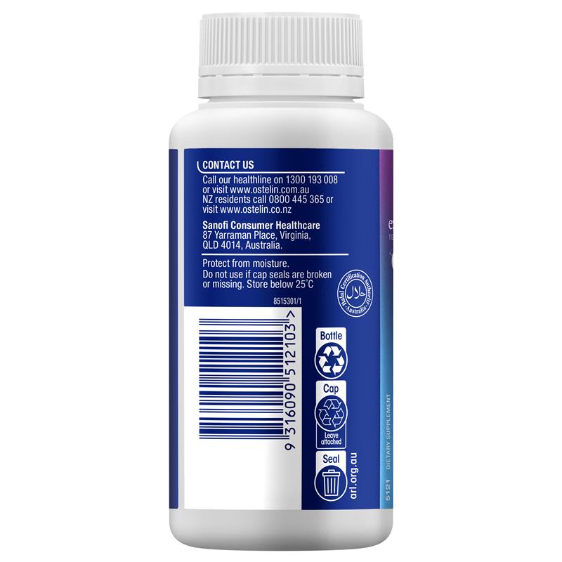 Load image into Gallery viewer, Ostelin Calcium &amp; Vitamin D3 + Magnesium 200 Tablets Exclusive Size
