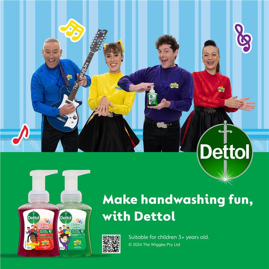 Dettol Kids The Wiggles Colour Foaming Hand Wash Berry 250ml