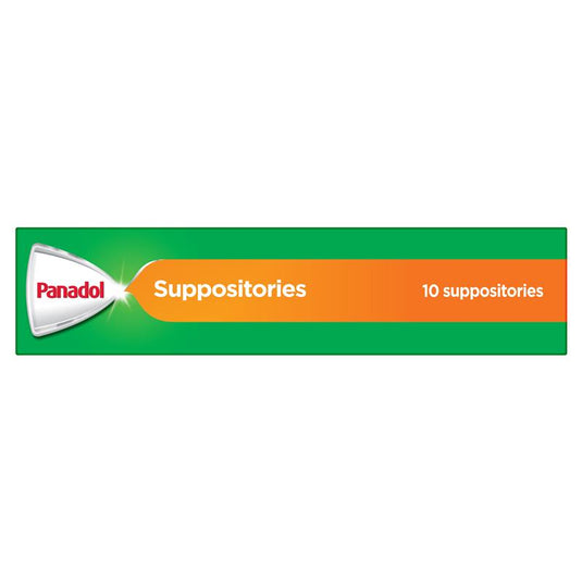Panadol 500mg 10 Suppositories