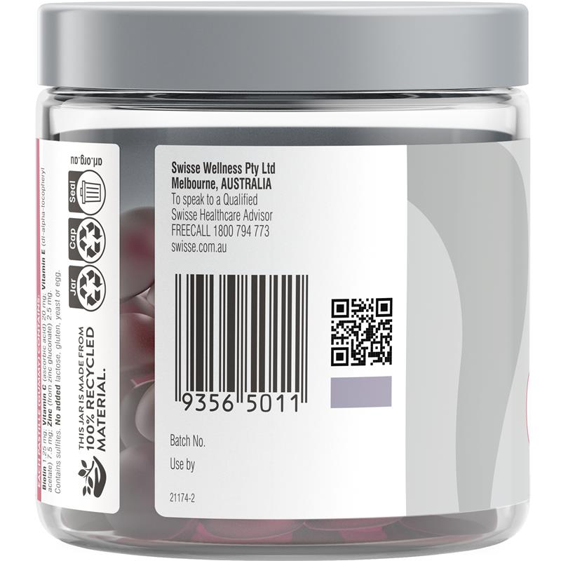 Load image into Gallery viewer, Swisse Beauty Hair Skin Nails Gummies 50 Pack

