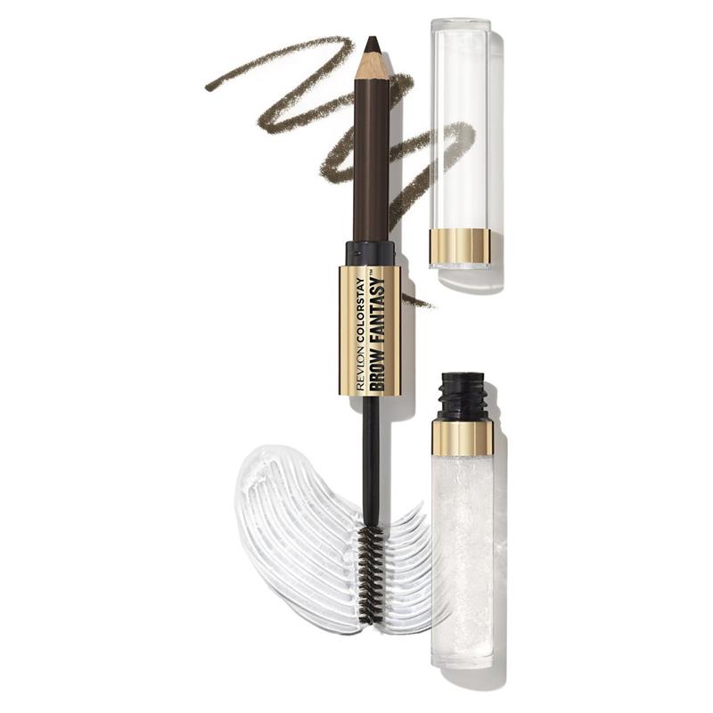 Load image into Gallery viewer, Revlon Colorstay Brow Fantasy Pencil &amp; Gel Dark Brown

