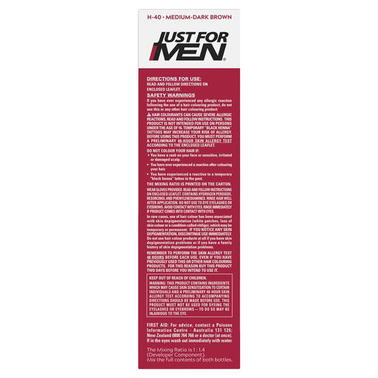 Just for Men Hair Colour 40 Medium Dark Brown