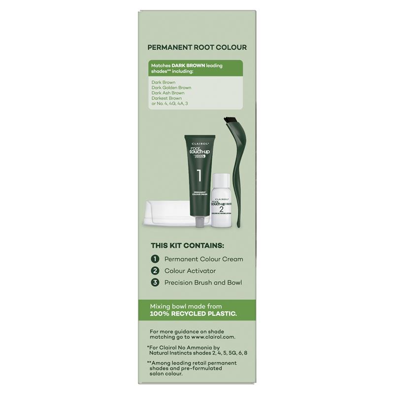 Load image into Gallery viewer, Clairol Root Touch Up Natural Instincts 4 Dark Brown Permanent Hair Colour

