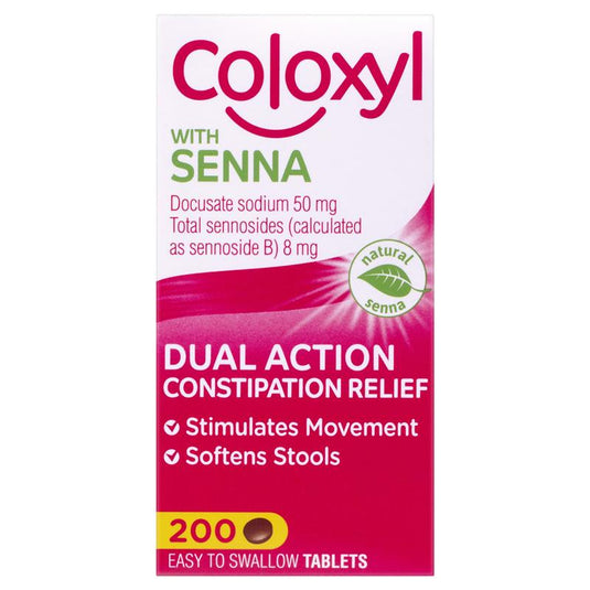Coloxyl With Senna Tablets 200