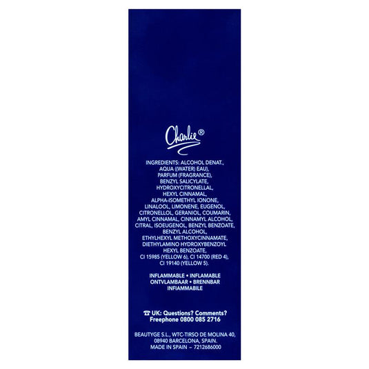 Revlon Charlie Blue Eau de Toilette 100ml