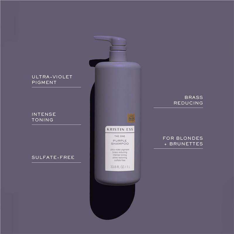 Load image into Gallery viewer, Kristin Ess The One Purple Shampoo 1L

