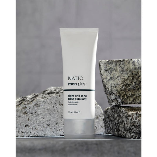 Natio Mens Plus Tight and Tone BHA Exfoliator 80ml