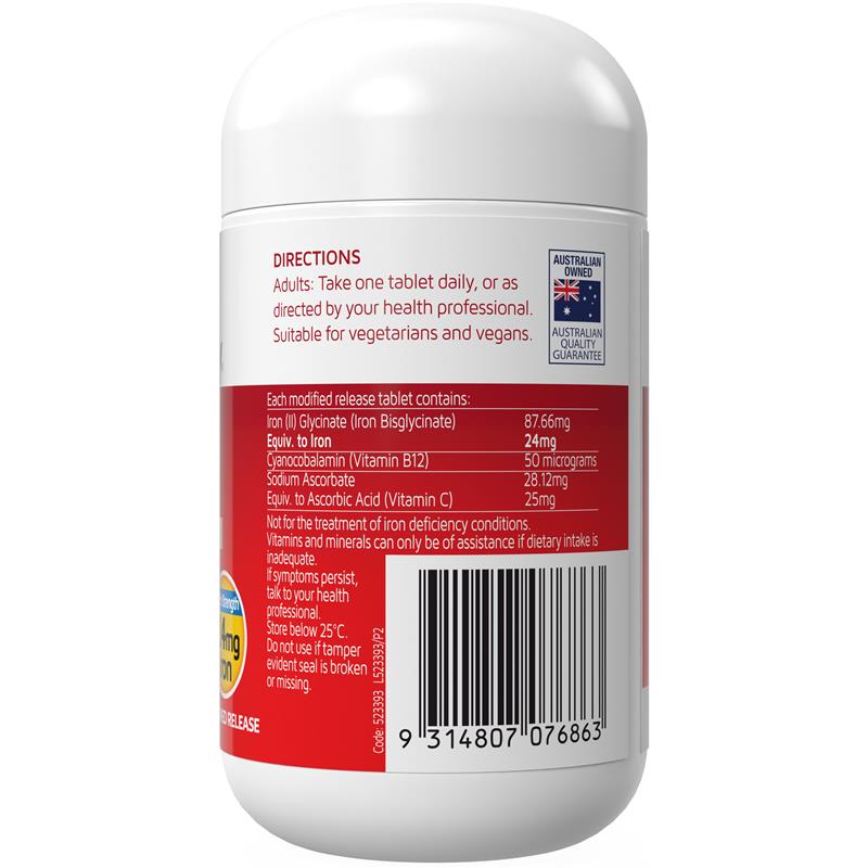 Load image into Gallery viewer, Nature's Way High Strength Iron 30 Tablets
