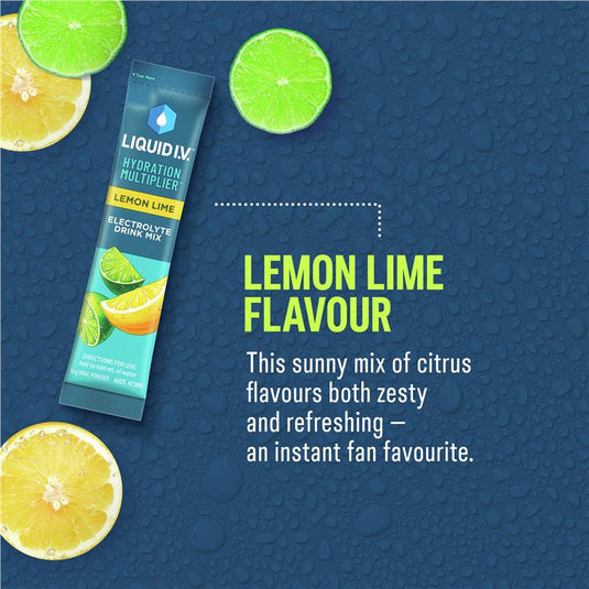 Liquid IV Hydration Lemon Lime 24 Sachets