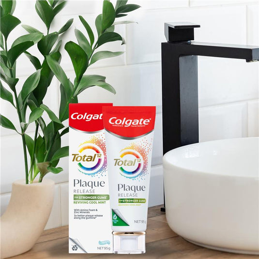 Colgate Toothpaste Total Plaque Release Reviving Cool Mint 95g
