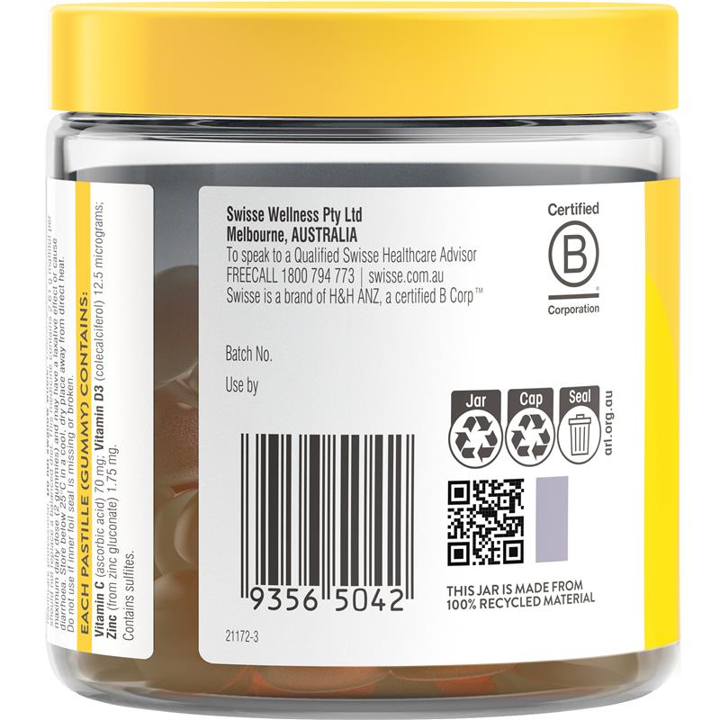 Load image into Gallery viewer, Swisse Immune Gummies 60 Pack
