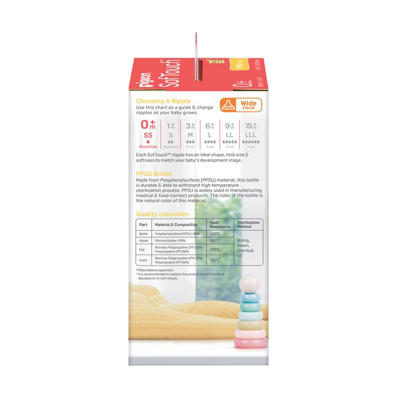 Load image into Gallery viewer, Pigeon SofTouch Bottle PPSU 160ml
