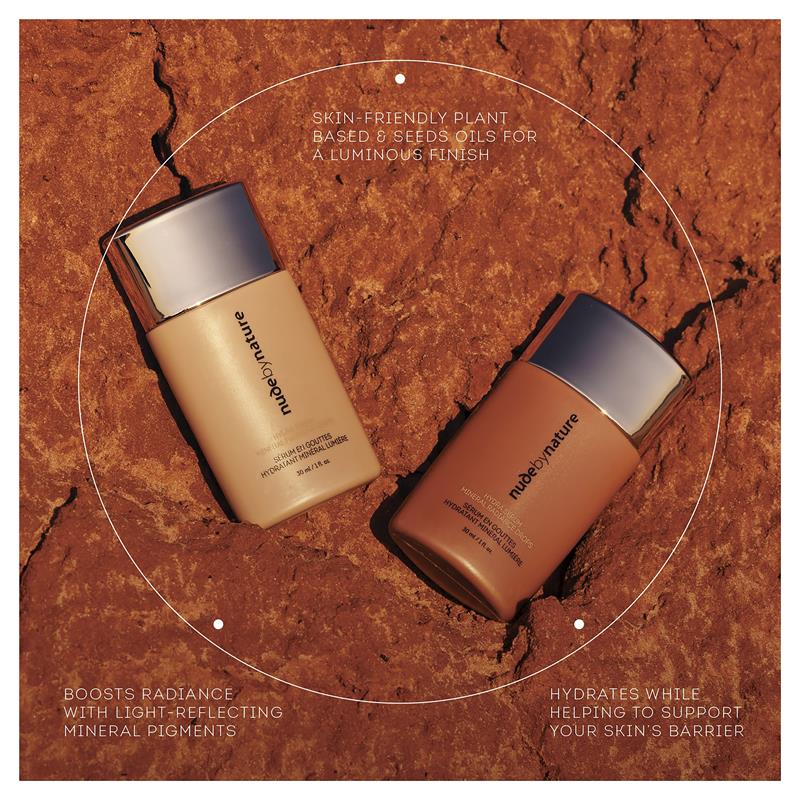 Load image into Gallery viewer, Nude By Nature Hydra Serum Mineral Radiance Drops 30ml 01 Bronze
