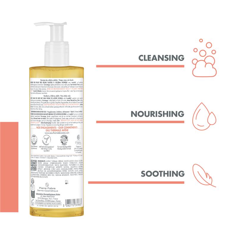 Load image into Gallery viewer, Avene XeraCalm A.D Cleansing Oil 400ml - Cleanser for eczema-prone skin
