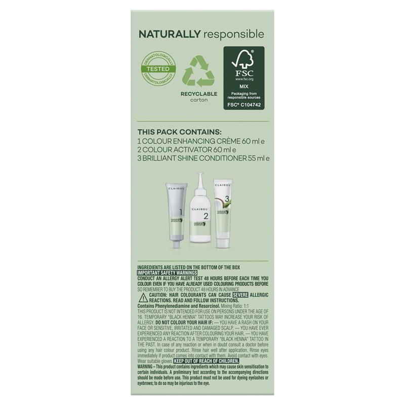 Load image into Gallery viewer, Natural Instincts 5W Medium Warm Brown Semi Permanent Hair Colour
