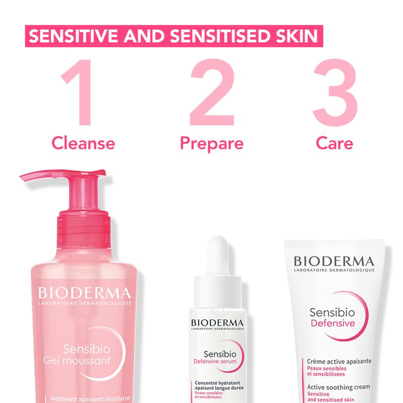 Load image into Gallery viewer, Bioderma Sensibio Gel Moussant Gel Cleanser for Sensitive Skin 200ml
