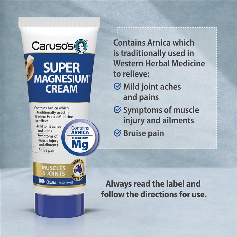 Load image into Gallery viewer, Carusos Super Magnesium Cream 100g
