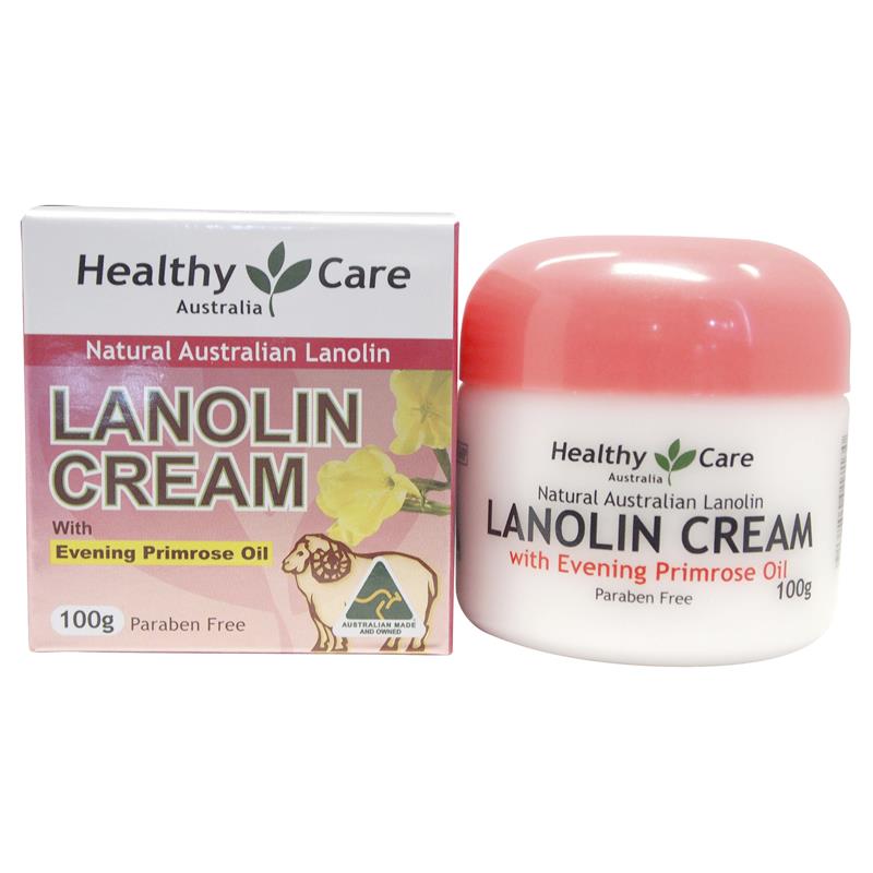 Load image into Gallery viewer, Healthy Care Lanolin Cream With Evening Primrose Oil 100g
