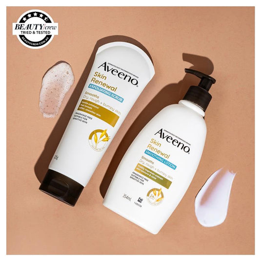 Aveeno Skin Renewal Smoothing Fragrance Free Body Lotion 354ml