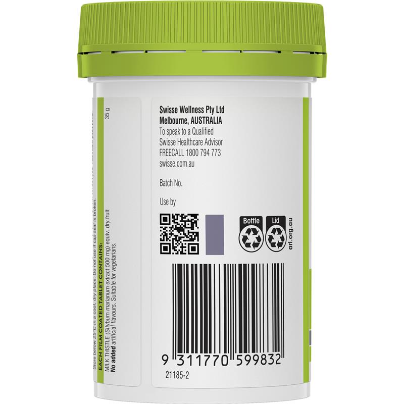 Load image into Gallery viewer, Swisse Milk Thistle 35000mg 60 Tablets
