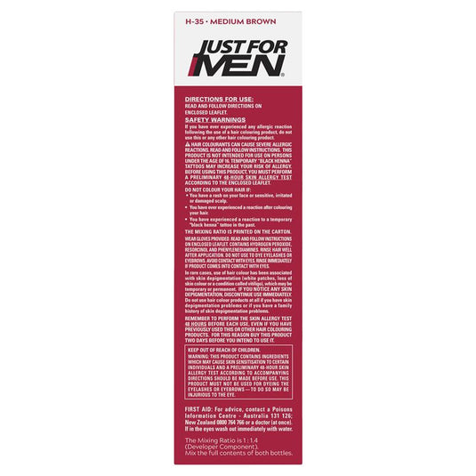 Just for Men Hair Colour Natural Medium Brown