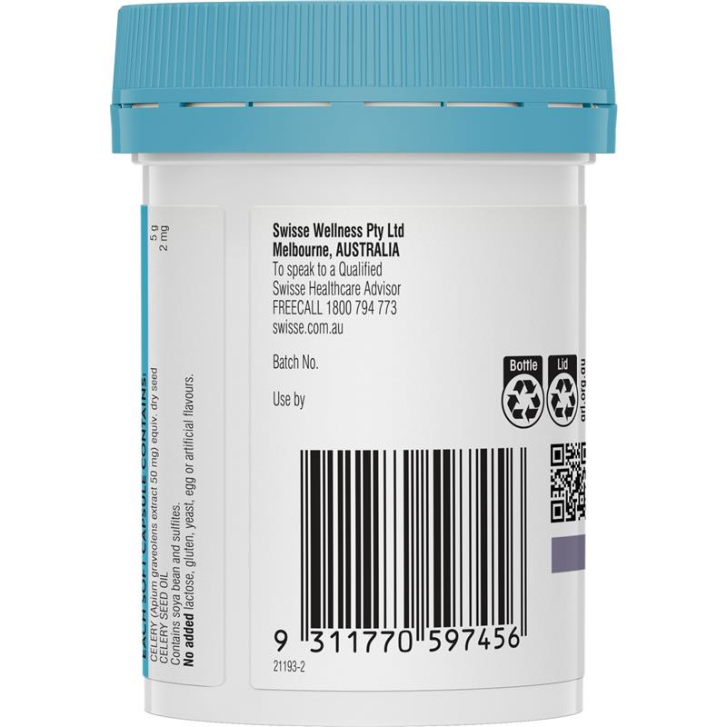 Load image into Gallery viewer, Swisse Celery 5000mg 50 Capsules
