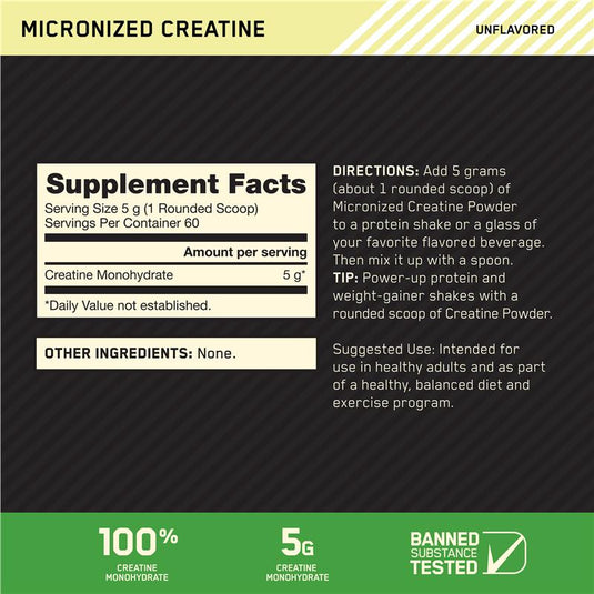 Optimum Nutrition Creatine 300g
