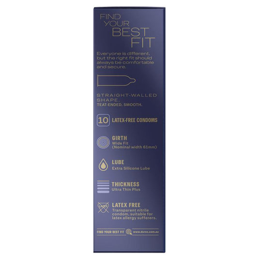 Durex Intense XL Condom 10 Pack