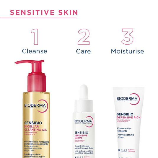 Bioderma Sensibio Micellar Oil Cleanser Makeup Remover for Sensitive Skin 150ml