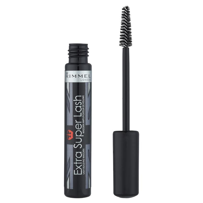 Load image into Gallery viewer, Rimmel Extra Super Mascara Black Black
