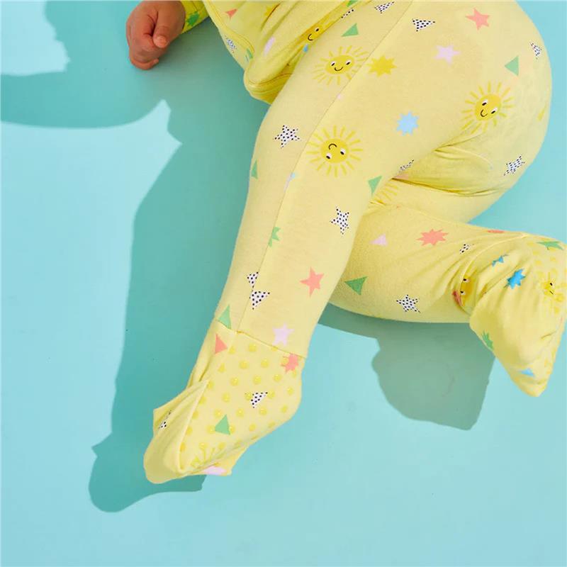 Load image into Gallery viewer, Bambi Mini Co. Wrigglesuit 3-6 Months Elfin Yellow
