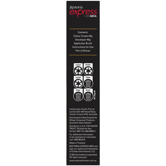 Restoria Express for Men Black